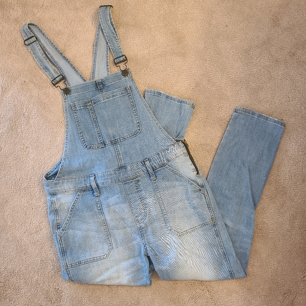 Medium wash Gap overalls